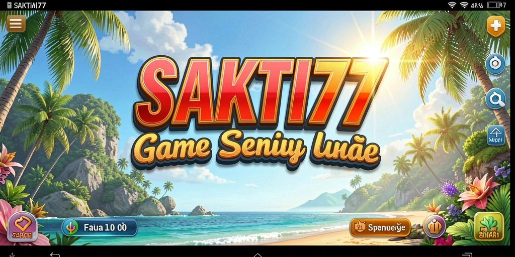 Screenshot gameplay SAKTI77, menunjukkan keseruan bermain Casual.