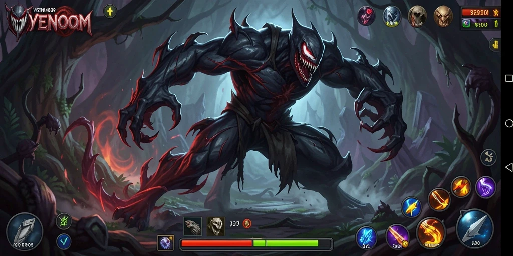 Tangkapan layar gameplay menunjukkan karakter menjelajahi dunia petualangan yang fantastis.