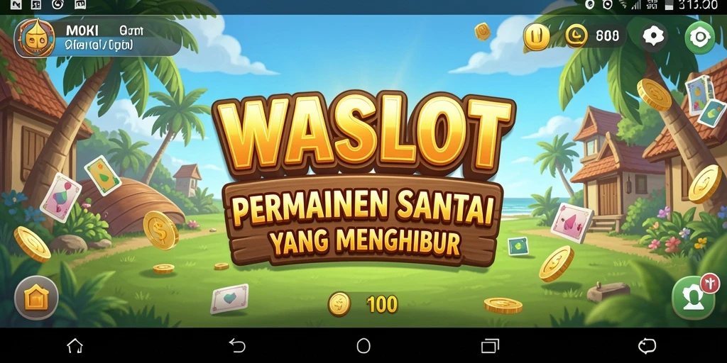 Screenshot gameplay WASLOT menampilkan keseruan permainan santai.